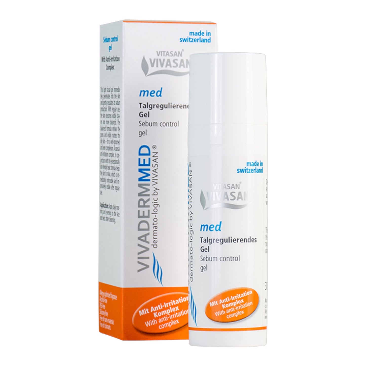 Gel Vivaderm Med control de sebo