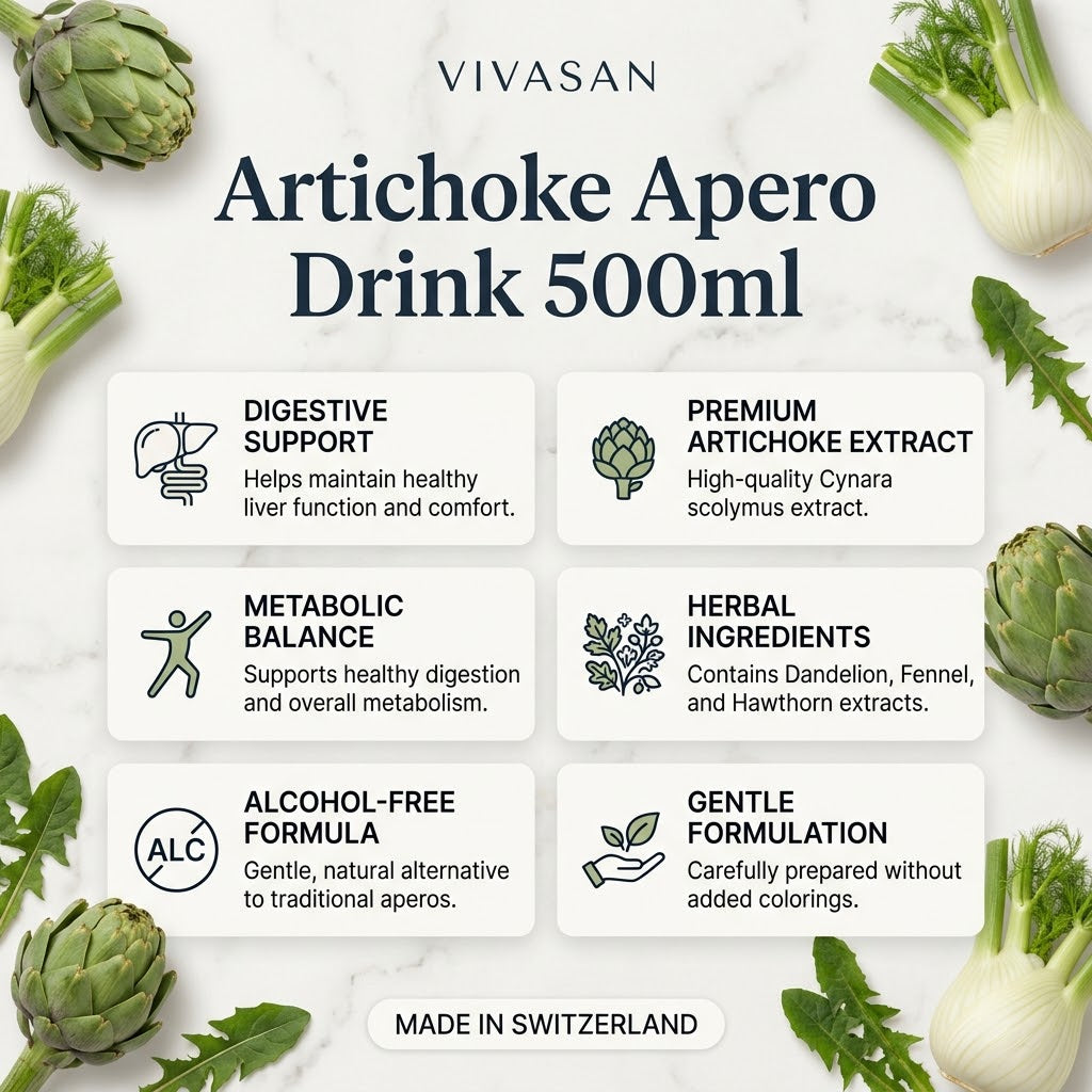 Bebida Aperitivo de Alcachofa