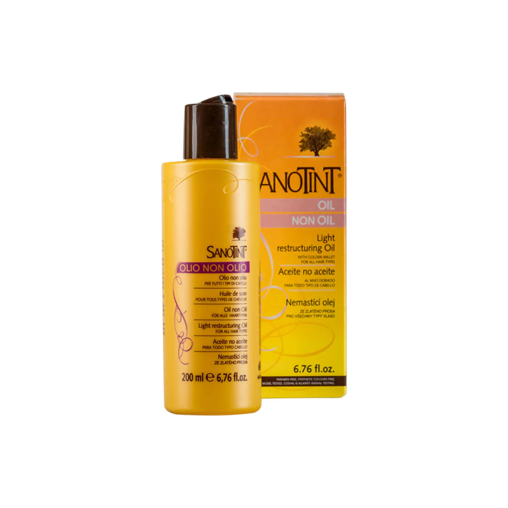 Hair Oil non oil with golden millet extract, pantothenate calcium and biotin, 6.76 fl.oz.