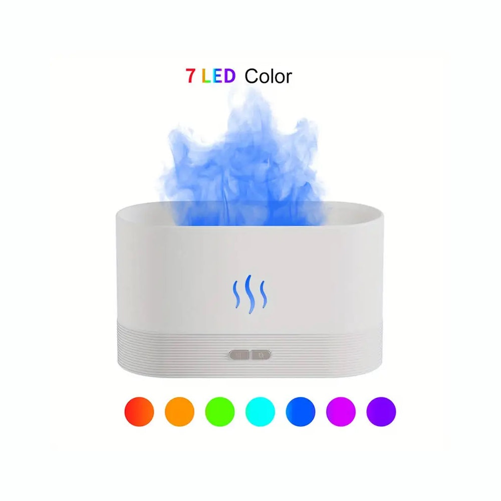 Flame Humidifier Aroma Diffuser
